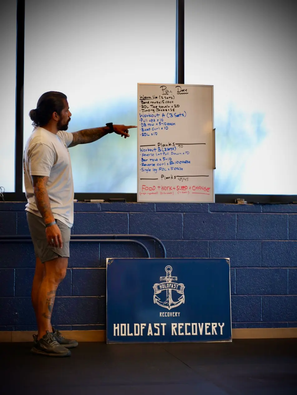The training board in the Resilience Lab